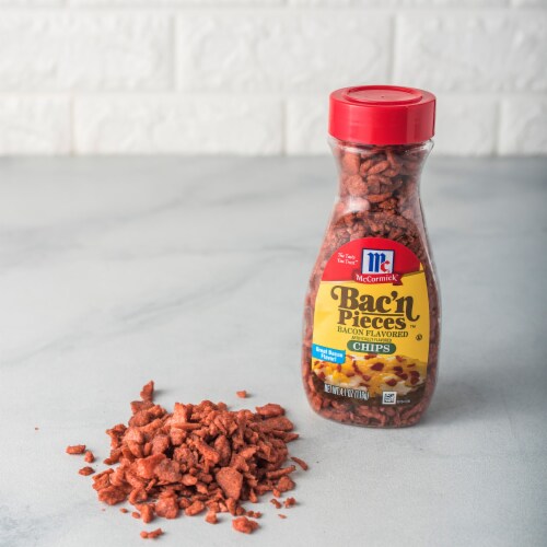 McCormick® Bac'n Pieces Bacon Flavored Chips Perspective: bottom