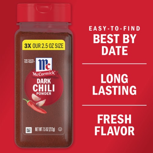 McCormick® Dark Chili Powder Perspective: bottom