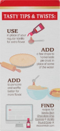 McCormick® Vanilla Extract Blend Perspective: bottom