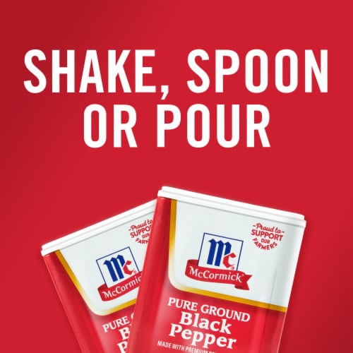 McCormick Pure Ground Black Pepper Perspective: bottom