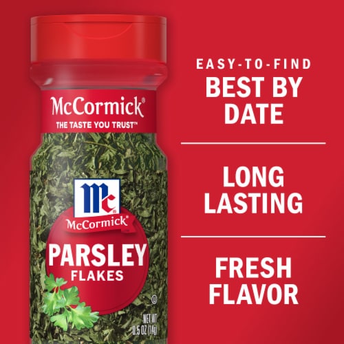 McCormick Parsley Flakes Perspective: bottom