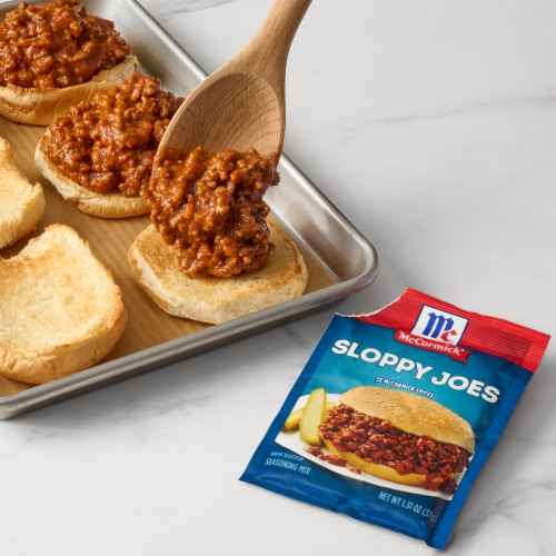 McCormick Sloppy Joes Seasoning Mix Perspective: bottom