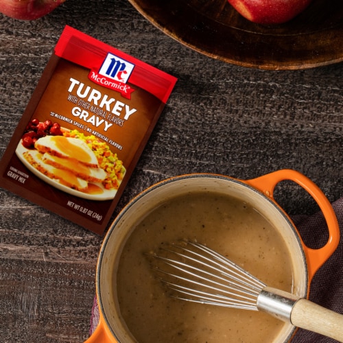 McCormick Turkey Gravy Seasoning Mix Perspective: bottom