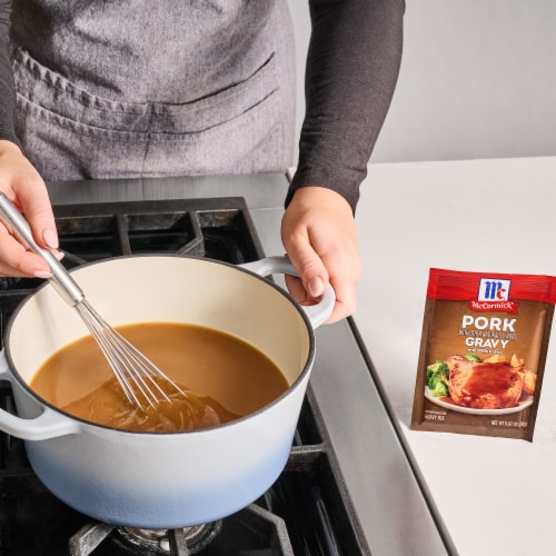 McCormick Pork Gravy Seasoning Mix Perspective: bottom