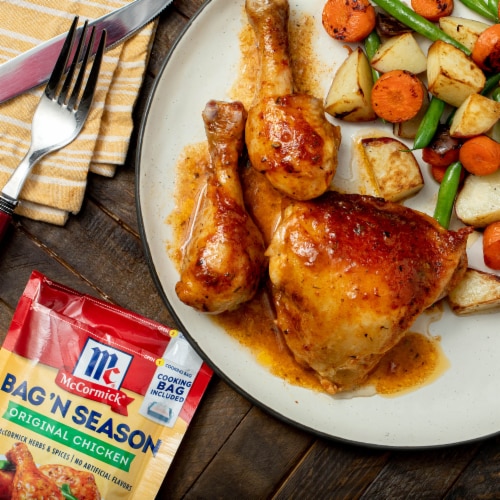McCormick Bag 'n Season Original Chicken Cooking Bag & Seasoning Mix Perspective: bottom