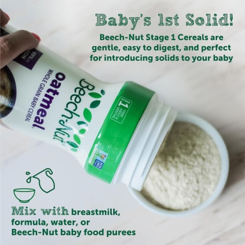 Organic baby best sale cereal stage 1