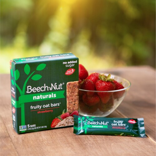 Beech-Nut® Naturals Strawberry Fruity Oat Bars Perspective: bottom