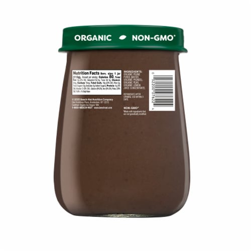 Beech-Nut Organics Stage 2 Organic Baby Food Prunes & Pears Perspective: bottom
