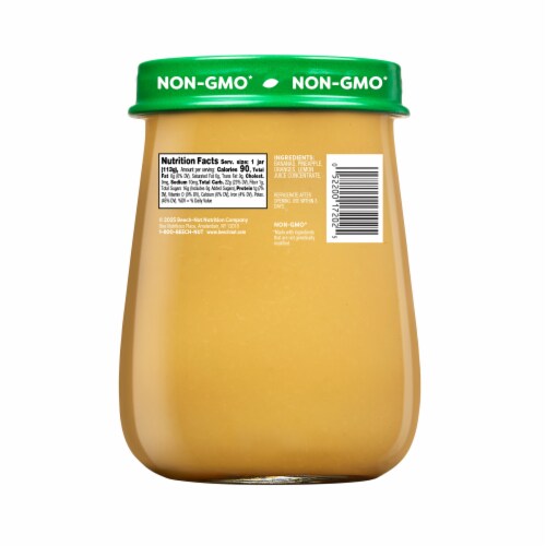 Beech-Nut Naturals Stage 2 Baby Food, Banana Orange & Pineapple Perspective: bottom