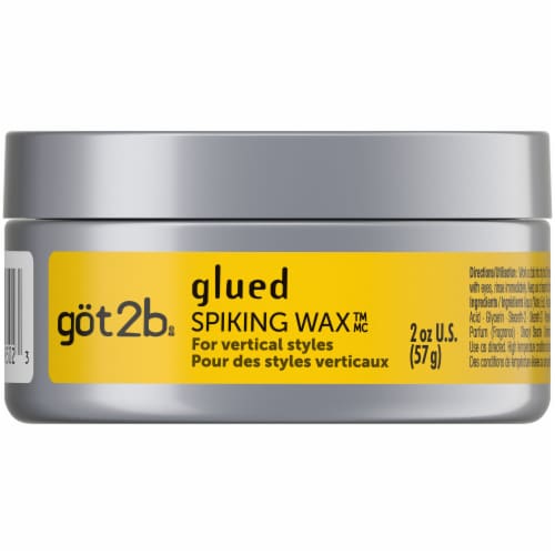 got2b® Glued® High Shine Screaming High Hold Spiking Wax Perspective: bottom