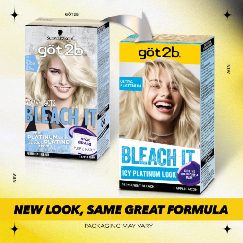 got2b® Bleach It Permanent Hair Color - 00A Ultra Platinum Perspective: bottom