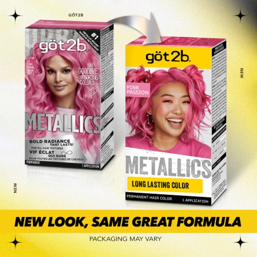Got2b® Color Metallics LM87 Pink Passion Kit Perspective: bottom