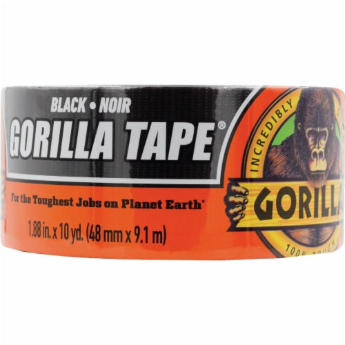 Gorilla® Glue Duct Adhesive Tape - Black Perspective: bottom