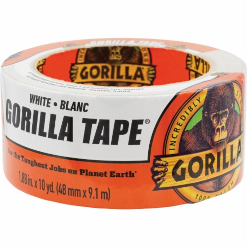 Gorilla® Permanent Duct Tape - White Perspective: bottom