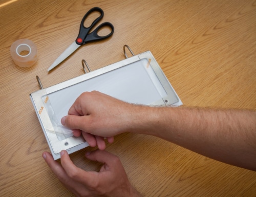 Gorilla® Mounting Tape Tough & Clear Double-Sided Tape Perspective: bottom