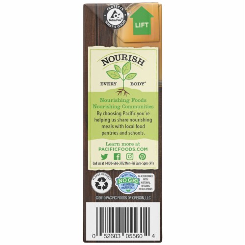 Pacific Foods® Organic Chicken Noodle Soup with Chicken Bone Broth Perspective: bottom