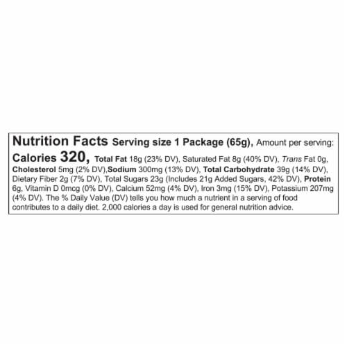 Fannie May Milk Chocolate Peanut Butter Pretzel Snacks Perspective: bottom