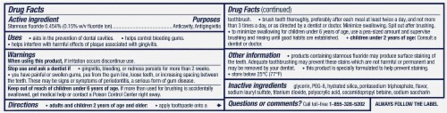 Parodontax Gingivitis Bleeding Gums Extra Fresh Toothpaste Perspective: bottom