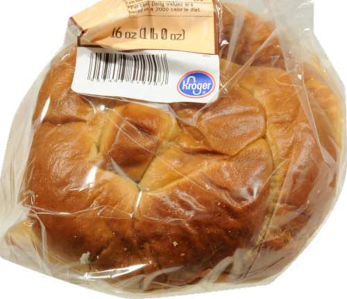Bakery Bavarian Pretzel Sandwich Bun Perspective: bottom