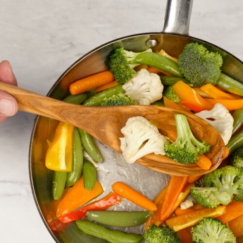 RSVP International Olive Wood Spoon Perspective: bottom