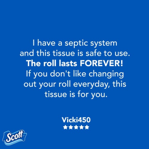 Scott 1000 Toilet Paper Regular Rolls 1 Ply Toilet Tissue Perspective: bottom