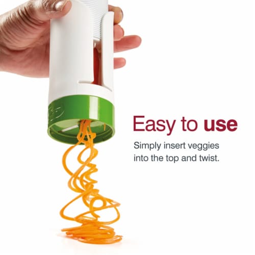 Zyliss® Spiralizer - White/Green Perspective: bottom