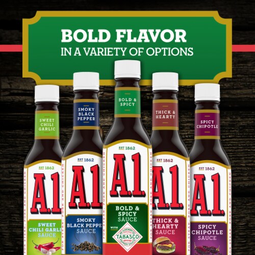 A.1. Bold & Spicy Sauce with Tabasco Perspective: bottom