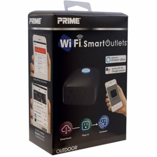 PrimeWire Outlet Outdoor Wifi Control Module Perspective: bottom