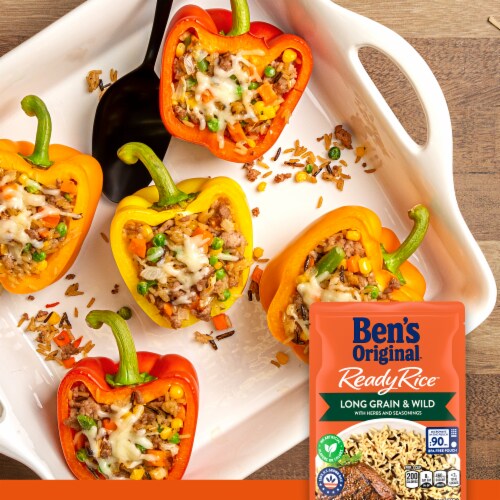 Ben's Original™ Ready Rice Long Grain and Wild Flavored Rice Perspective: bottom