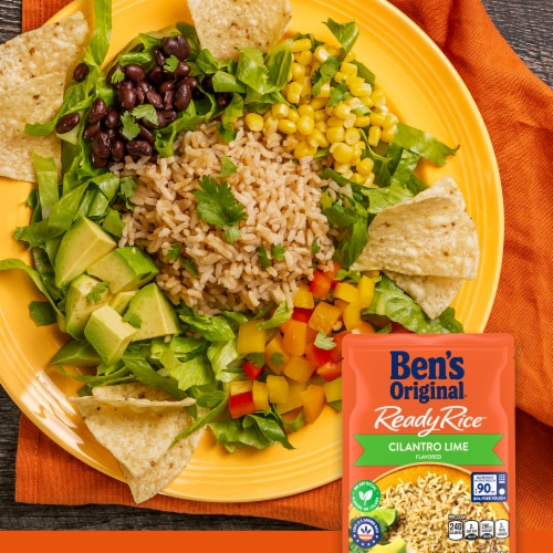 Ben's Original™ Ready Rice Cilantro Lime Flavored Rice Perspective: bottom