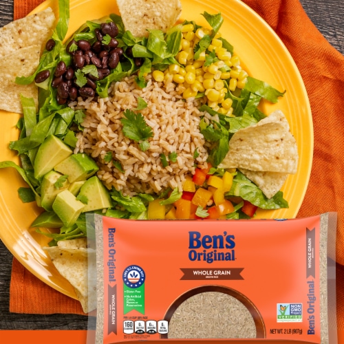 Ben's Original™ Whole Grain Brown Rice Perspective: bottom