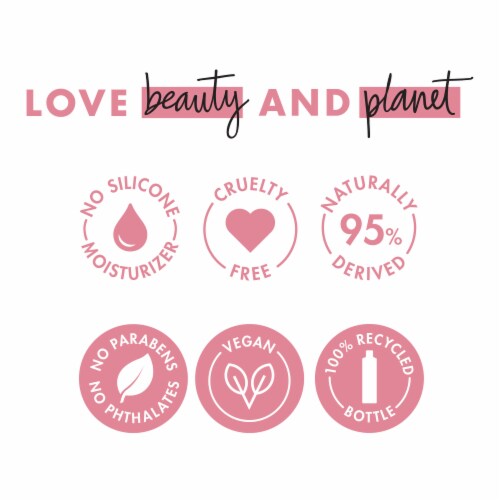 Love Beauty and Planet Murumuru Butter & Rose Delicious Glow Body Lotion Perspective: bottom
