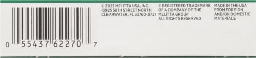 Melitta® #2 Super Premium Paper Cone Coffee Filters - White Perspective: bottom