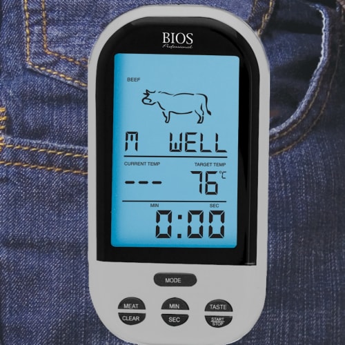 Wireless Meat Thermometer Perspective: bottom