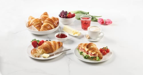 Bridor All Butter Croissants Perspective: bottom