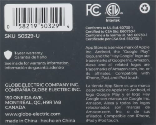 Globe® Smart Plug Perspective: bottom