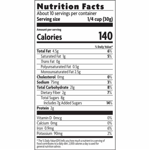 Nature's Path Love Crunch Double Chocolate Chunk Granola Perspective: bottom