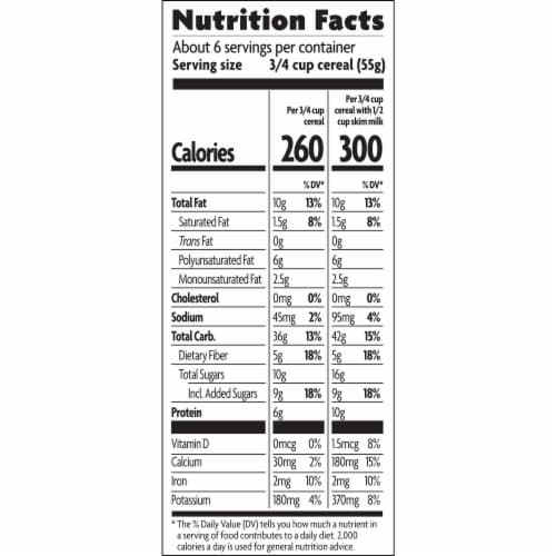 Nature's Path Hemp Hearts Granola Perspective: bottom
