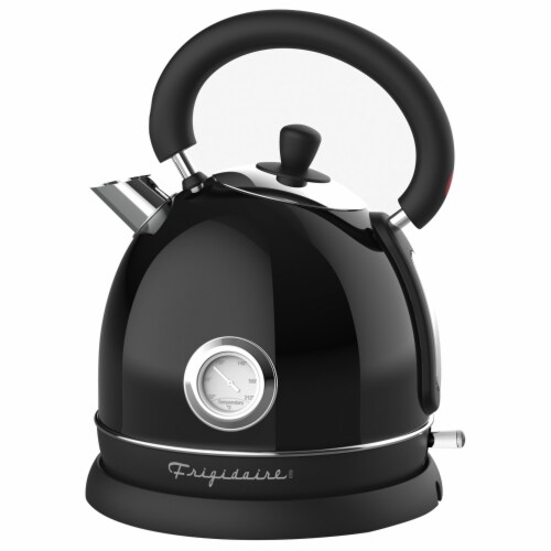 1,500-Watt 1.9-Qt. Retro Porcelain Electric Kettle with Temperature Gauge, Automatic Shutoff Perspective: bottom