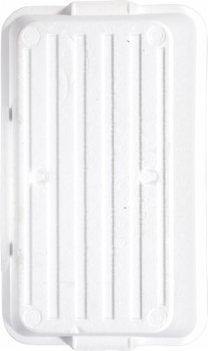 Cryopak® Foam Cooler - White Perspective: bottom