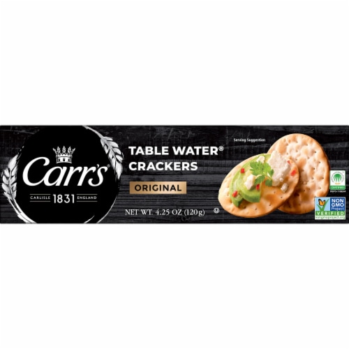 Carr's Original Table Water Crackers Perspective: bottom