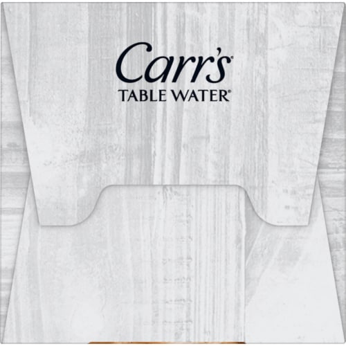 Carr's Cracked Pepper Table Water Snack Crackers Perspective: bottom
