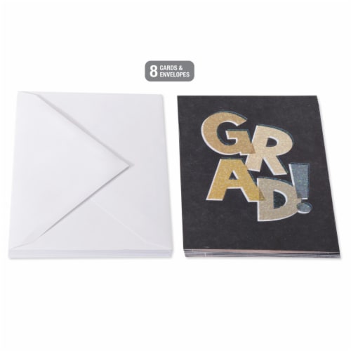 American Greetings #61 Graduation Card Pack (Grad!) Perspective: bottom