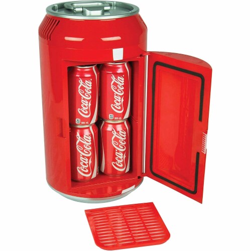 Koolatron 8 Can Official Coca-Cola AC/DC Electric Mini Fridge Beverage  Cooler, 1 Piece - Kroger