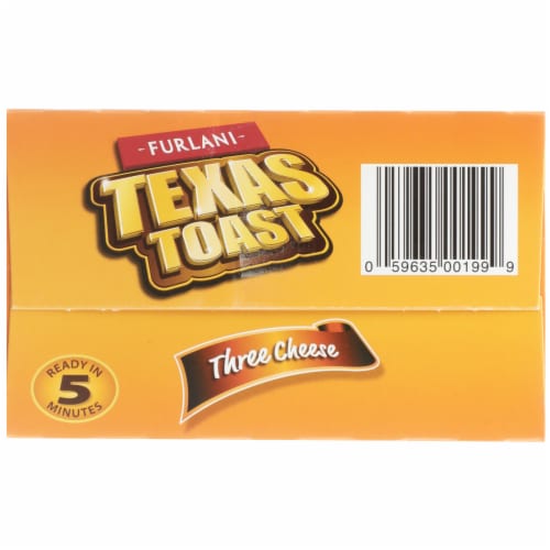 Furlani Texas Toast Three Cheese Garlic Toast Perspective: bottom