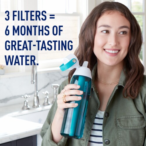 Brita Premium Water Bottle Replacement Filters Perspective: bottom