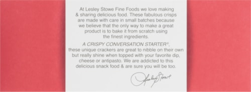 Lesley Stowe's Raincoast Crisps® Cranberry & Hazelnut Crackers Perspective: bottom