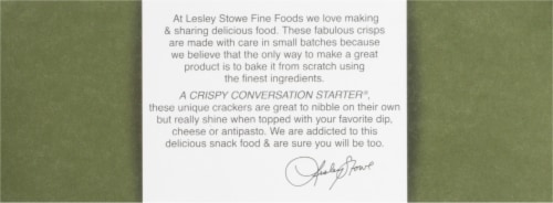 Lesley Stowe's Raincoast Crisps® Rosemary Raisin Pecan Crackers Perspective: bottom