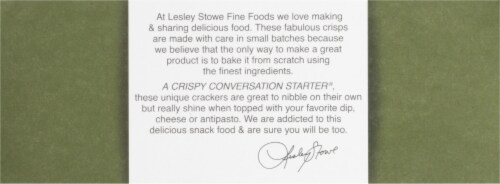 Lesley Stowe's Raincoast Crisps® Rosemary Raisin Pecan Crackers Perspective: bottom