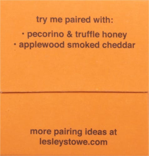 Lesley Stowe's Raincoast Crisps® Salty Date & Almond Crackers Perspective: bottom